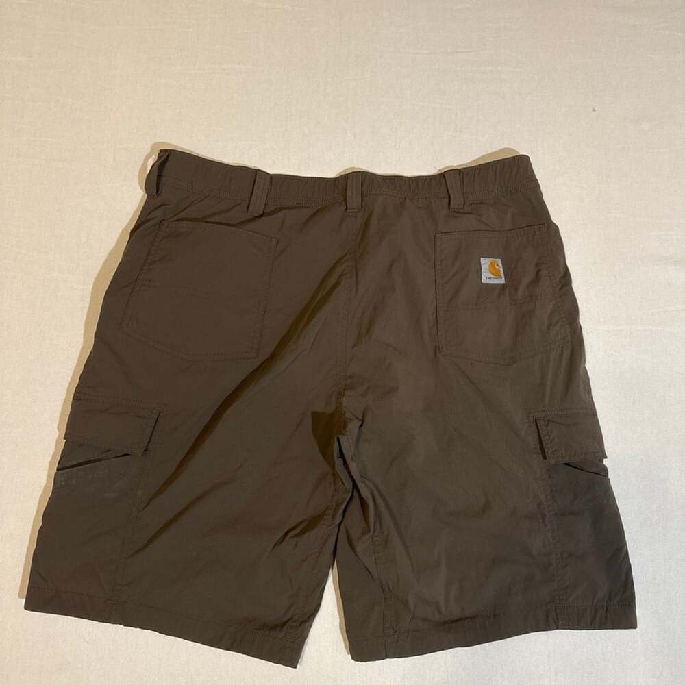 Carhartt Relaxed Fit Ripstop Cargo Shorts Brown Men's Size 42